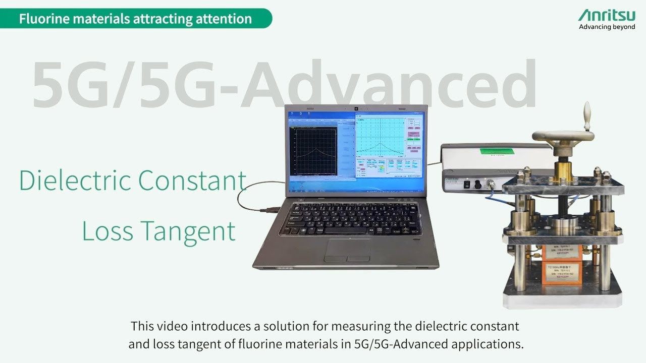 Dielectric Constant Measurement of Fluorine Materials in 5G5G-Advanced Applications