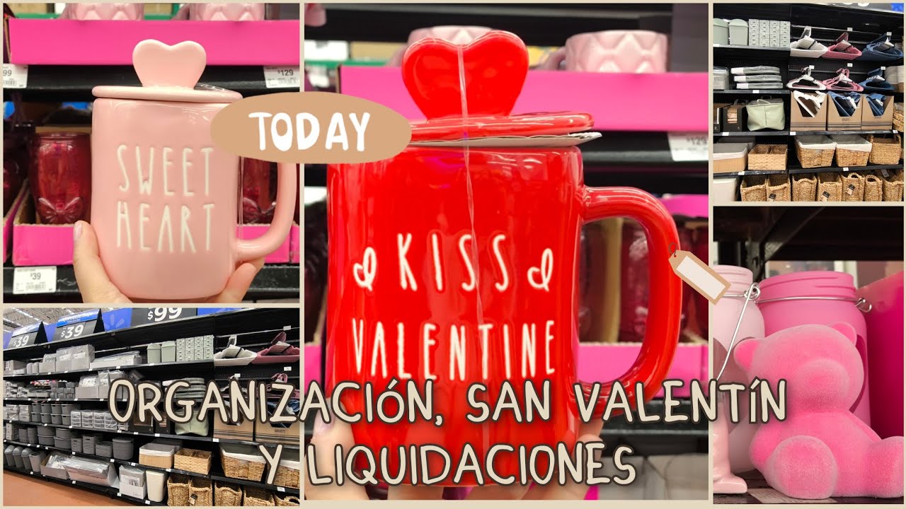 San Valentín y organización recorrido en Walmart 