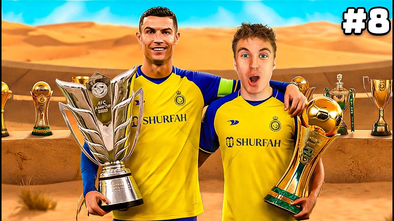 Vi kæmper for Ørkenens GULD med Ronaldo!🏜️🏆
