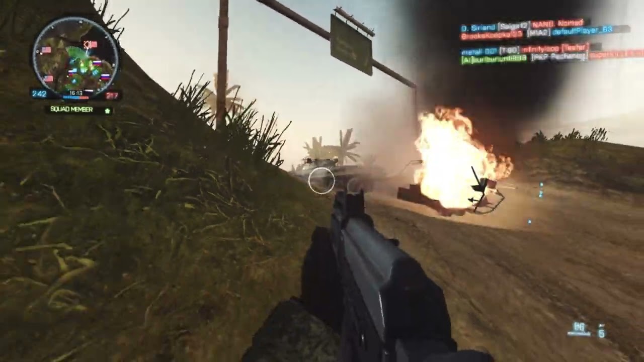 Battlefield 2 Mod HOB Dines City GameMap play