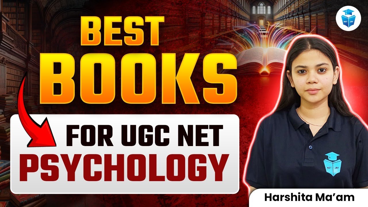 Best Books for UGC NET Psychology | UGC NET Psychology Best Book | Harshita Mam JRFAdda