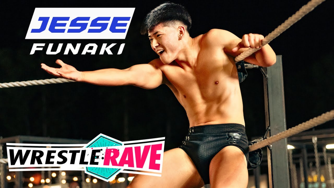 Сын легенды WWE дебютирует на WrestleRave | Джесси Фунаки против Эпидемия-младшего (ПОЛНЫЙ МАТЧ)