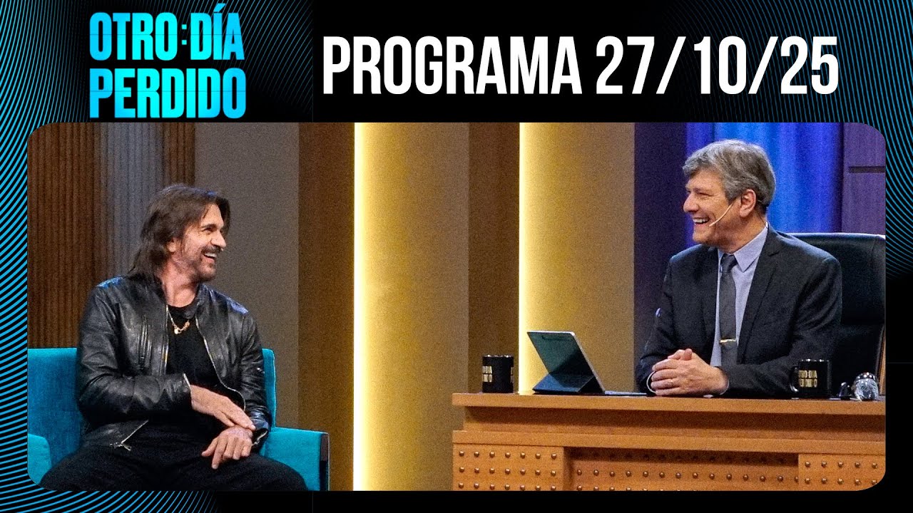 OTRO DÍA PERDIDO - Programa 27/10/25 - UNA ESTRELLA INTERNACIONAL EN ODP: JUANES