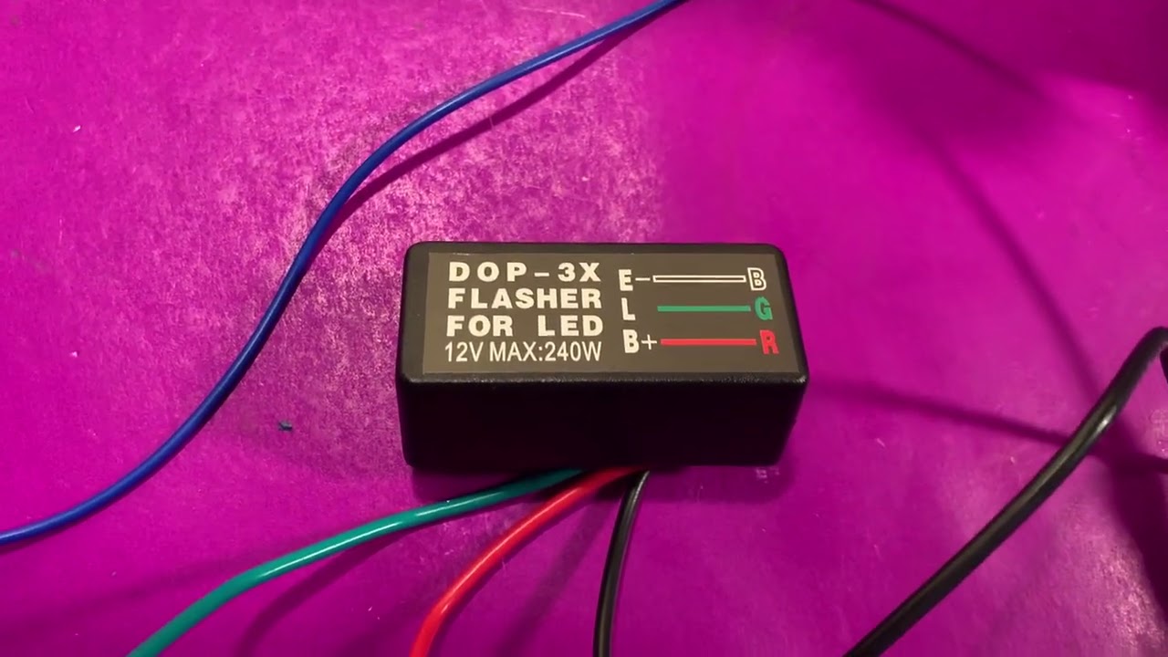 Universal Flashing Relay Switch