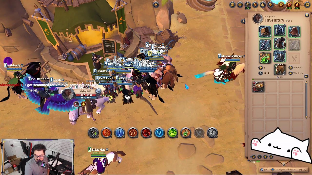 DROPS! I found a Guild!!! Lets Try Albion Online! Day 4