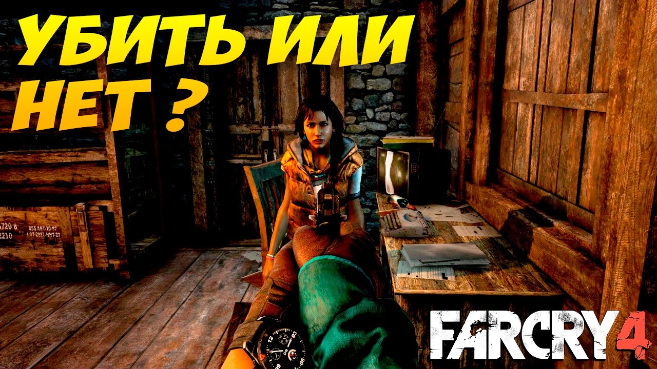 Что посеешь то и пожнешь - Прохождение Far Cry 4.  Убить Амиту? или оставить в живых.