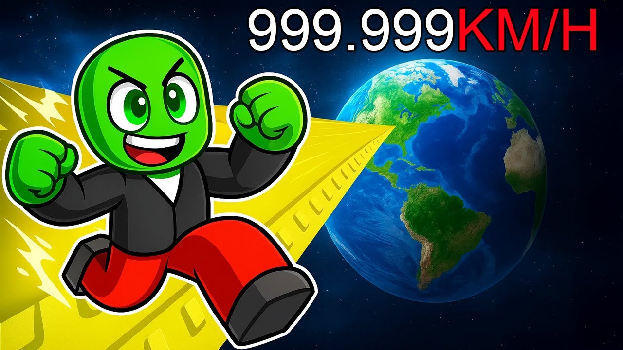 OSIĄGNĄŁEM MAKSYMALNĄ PRĘDKOŚĆ w ROBLOX!