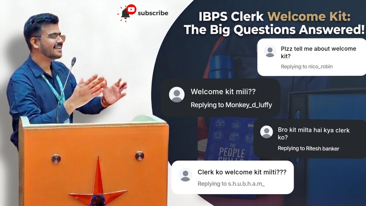IBPS CLERK WELCOME KIT UNBOXING 😍😍 || BANK OF INDIA CLERK ⭐ || #ibpsclerk #aspirants