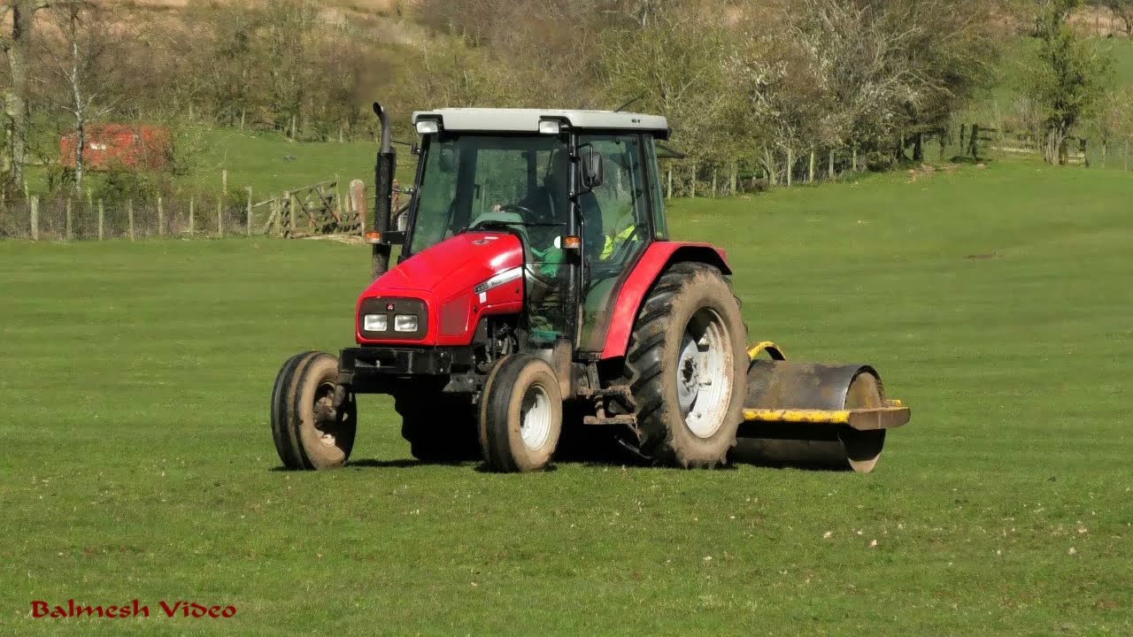 Rolling in the Snow!  Massey Ferguson 4335