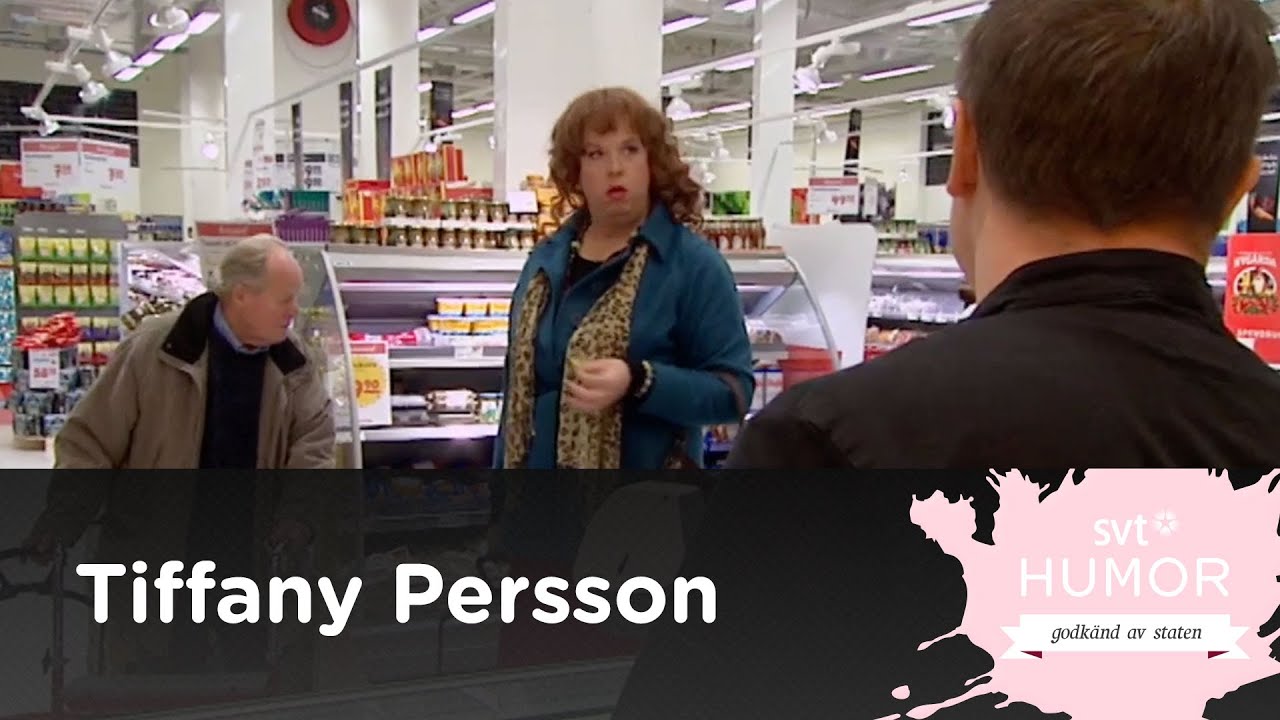 Tiffany Persson tar eget initiativ vid charkdisken