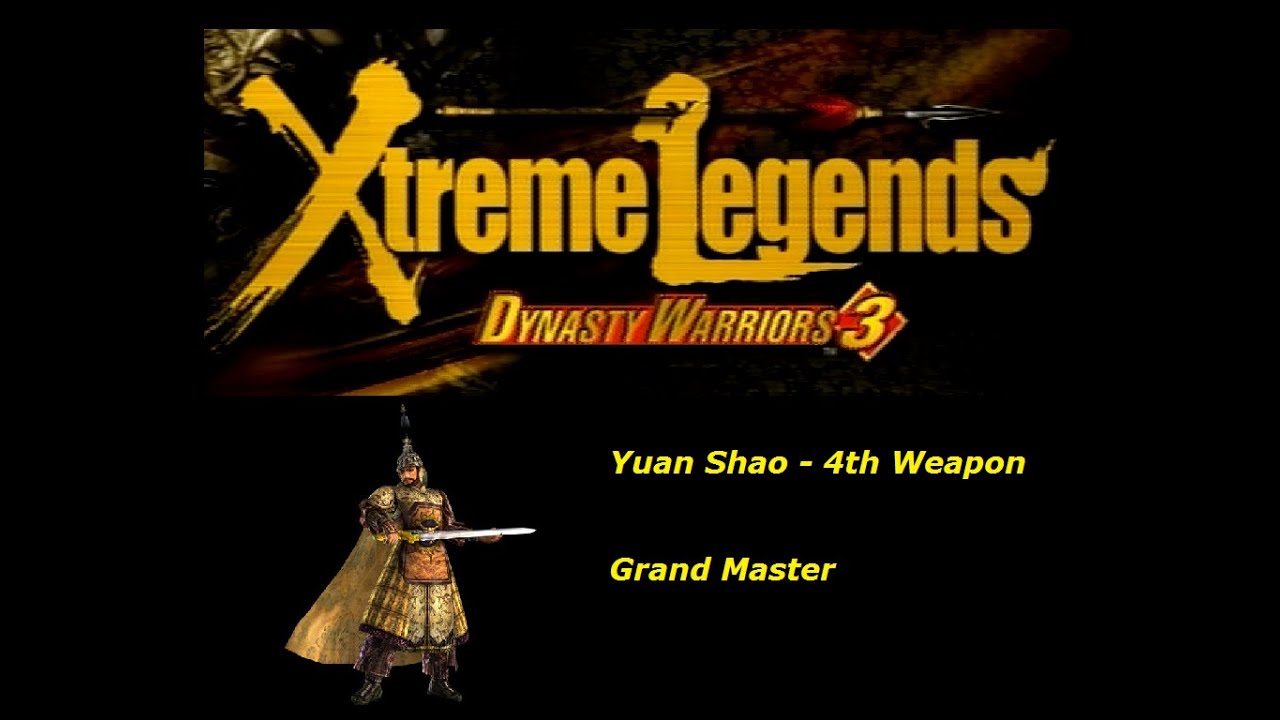 Dynasty Warriors 3: 4th Weapon Guide - Yuan Shao