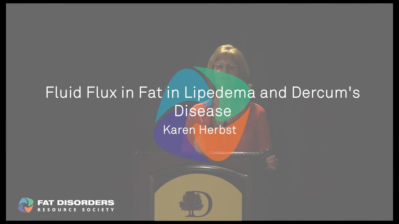 Fluid Flux in Fat in Lipedema and Dercum's Disease