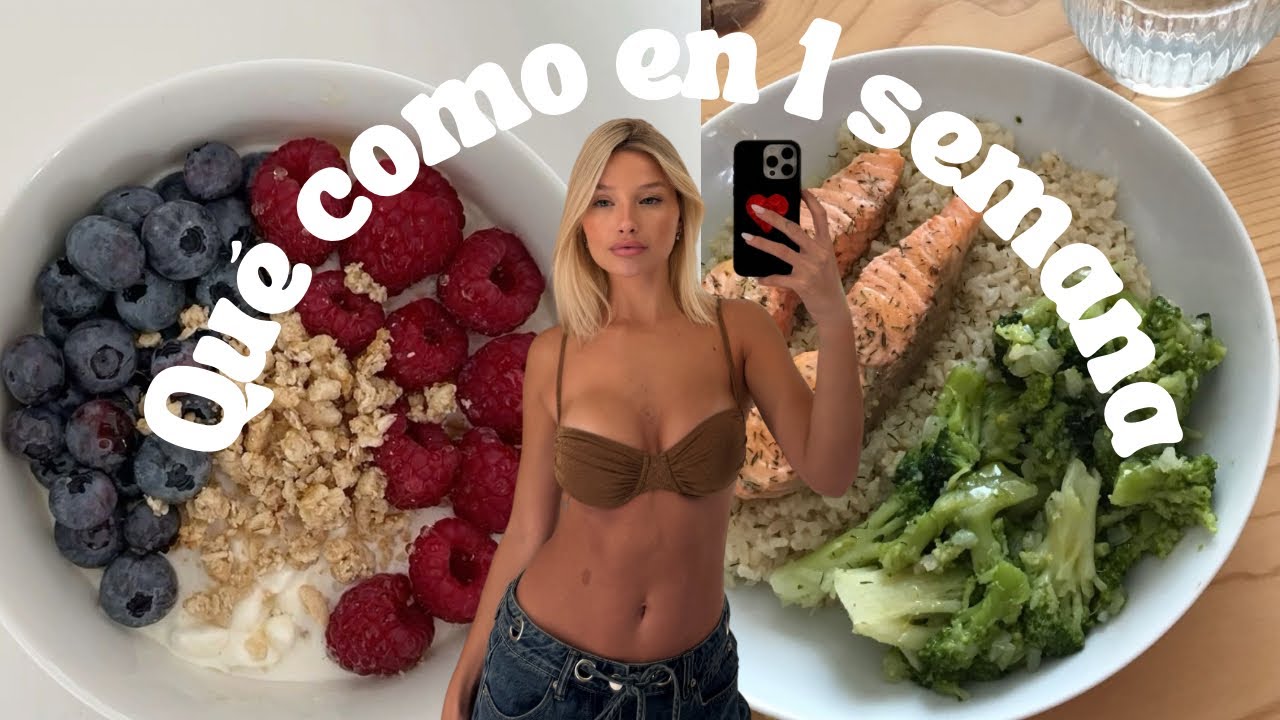 QUÉ COMO EN UNA SEMANA (post vacaciones) 