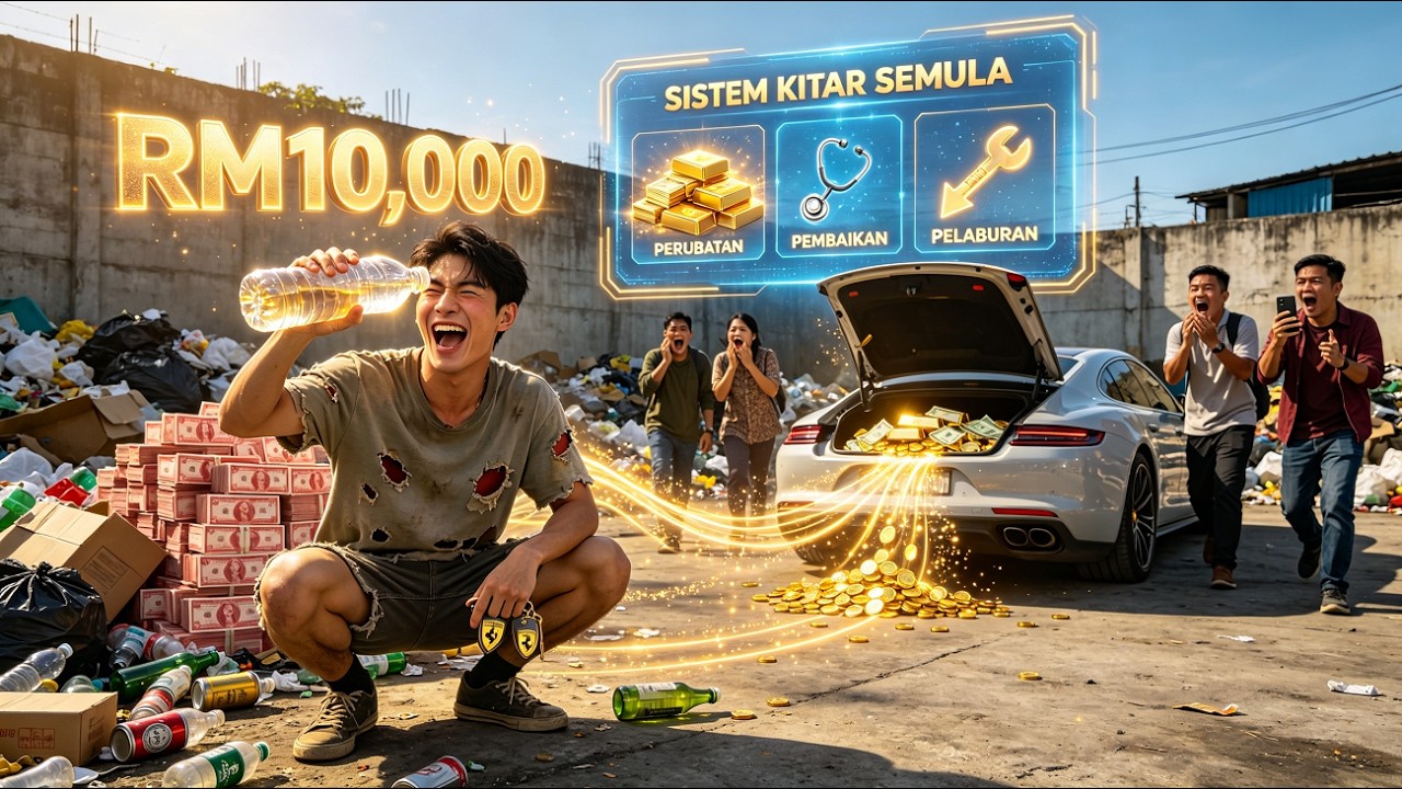 Sampah jadi kekayaan & kemahiran! Sistem pemulihan sampah bawa budak miskin ke puncak legenda!