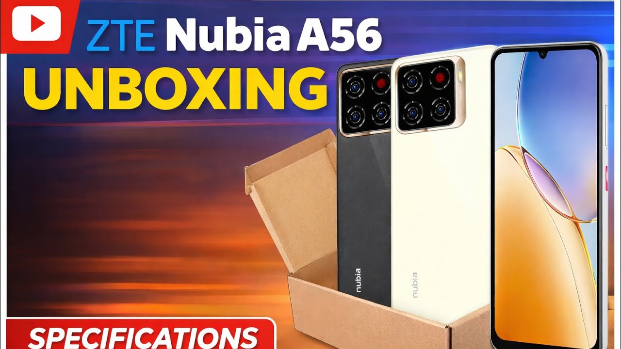 ZTE Nubia A56 Unboxing 🔥 Nepal मा Worth It छ कि छैन?