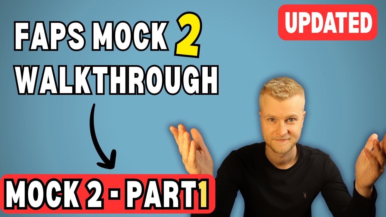 AAT L3 - NEW Financial Accounting - Preparing Financial Statements (FAPS) Mock 2 Walkthrough Part 1
