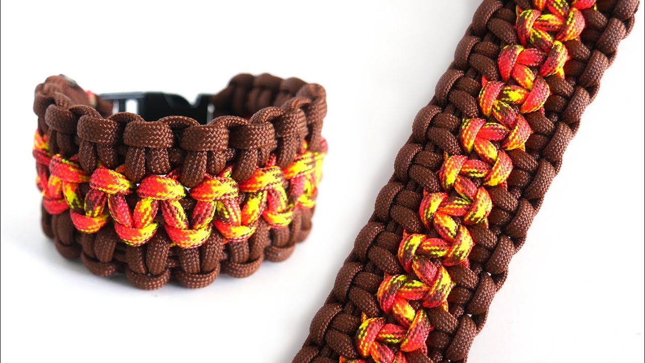 How to Make the Cobra Trail Paracord Bracelet Tutorial | Design by Makhambet Auyezov