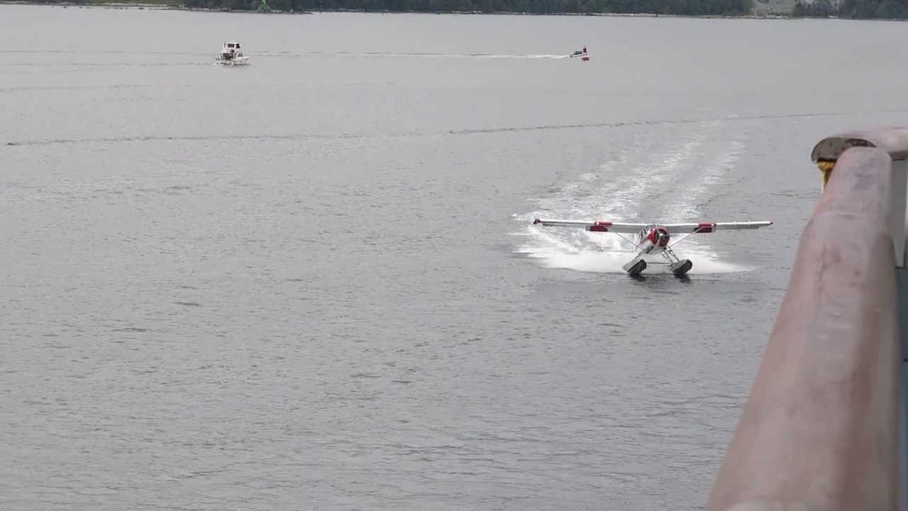 Grand Princess Ketchikan Alaska Seaplanes May 26, 2013