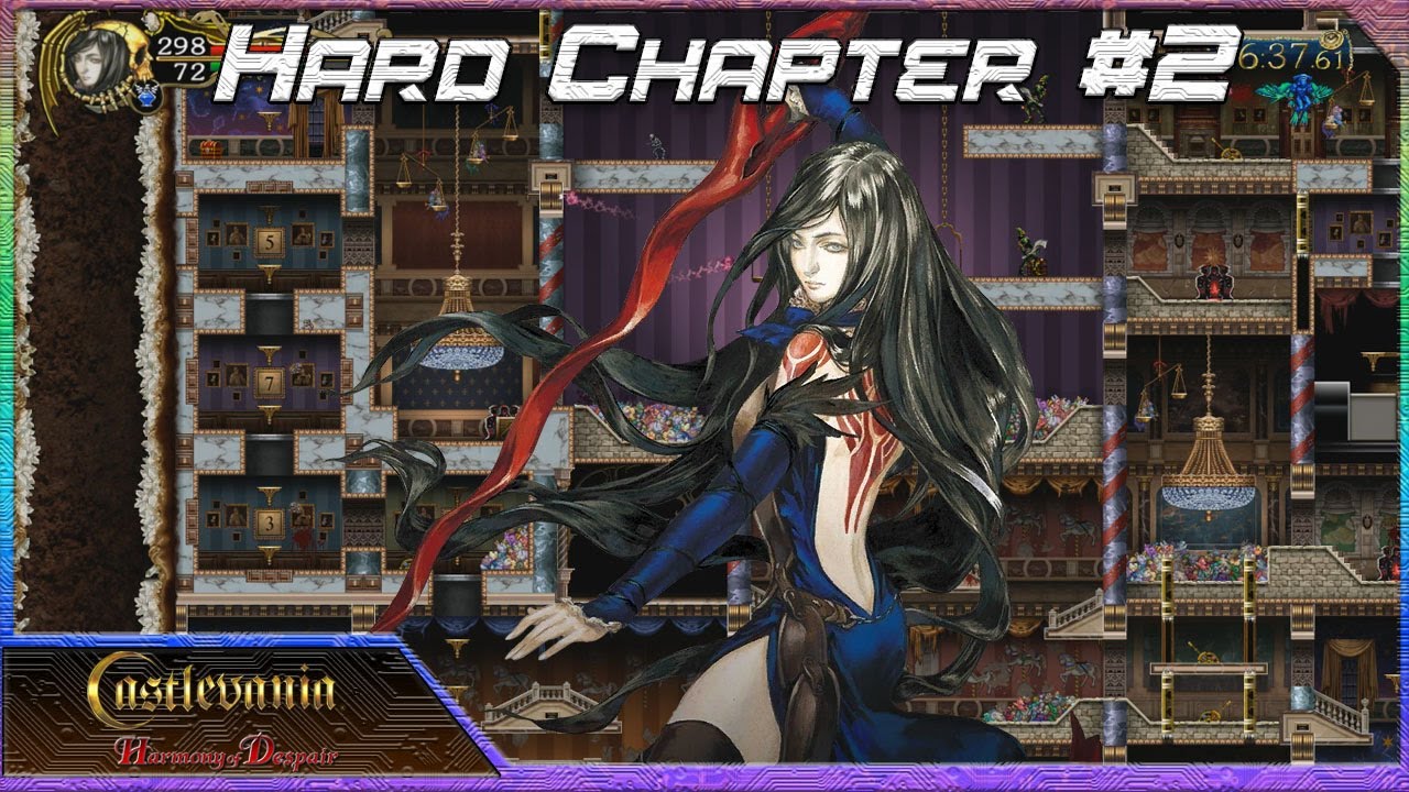 Let's Chill | Castlevania Harmony of Despair | Chapter 2 Hard | Shanoa | No Commentary