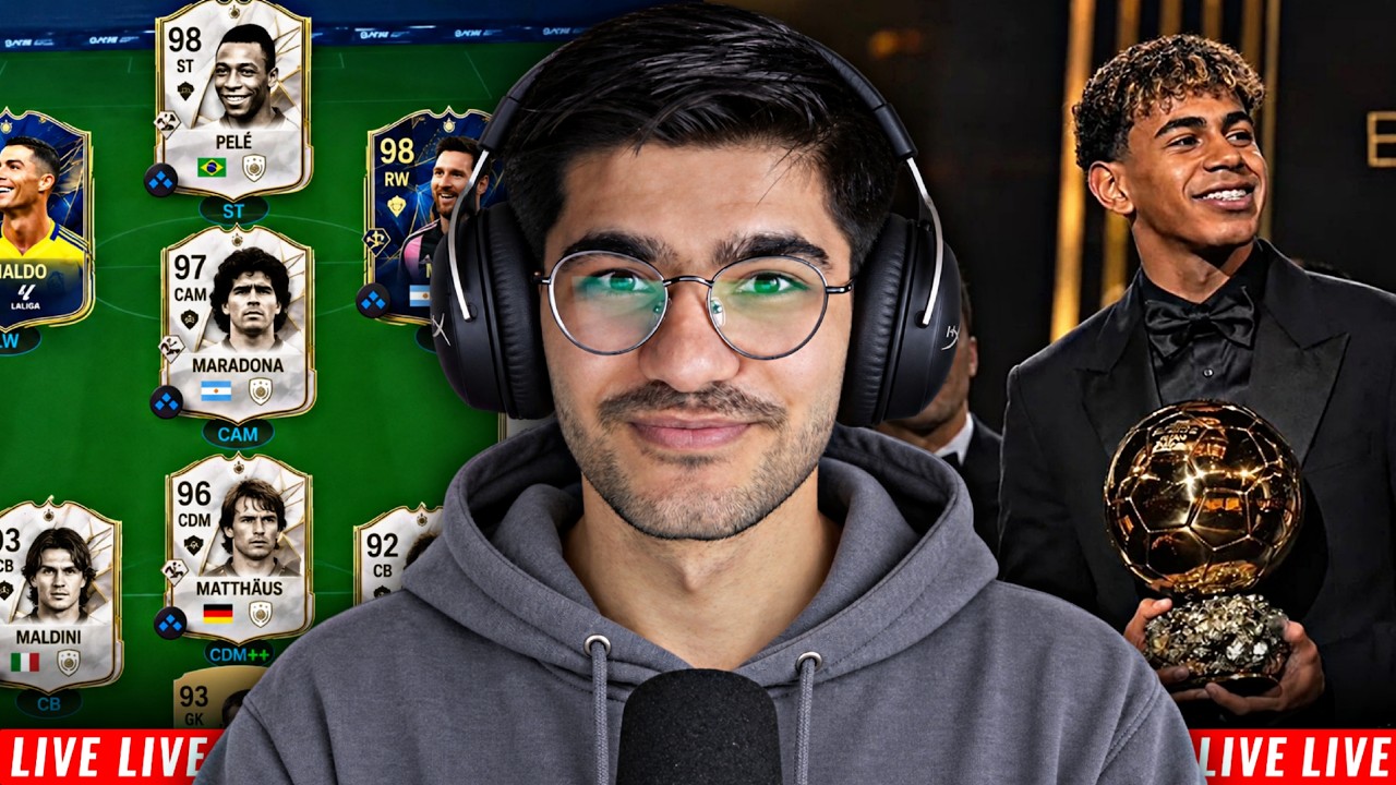 BALLON DOR SPECIAL DRAFT | Day 4 of Streaming Everyday