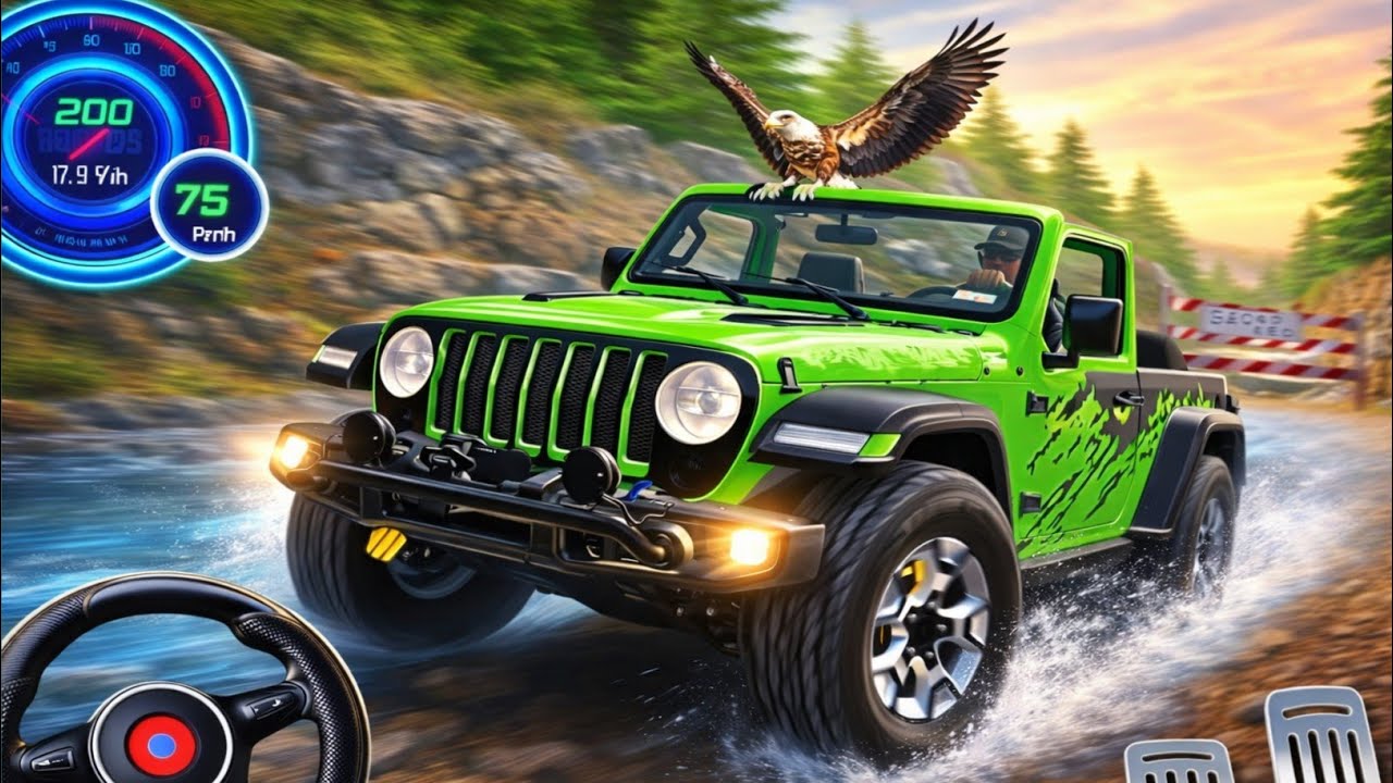 Extreme Jeep Simulator Race 🚗💨 High - Speed Challenge!🔥2026