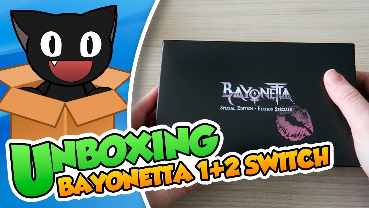 ¡El mejor Hack and Slash ahora es portátil! - Unboxing: Bayonetta 1+2 Edición especial (Switch)