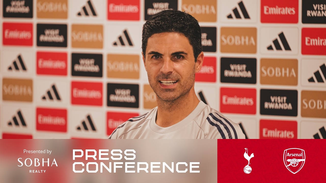 PRESS CONFERENCE | Mikel Arteta on Tottenham | Squad updates, Saka's contract and more