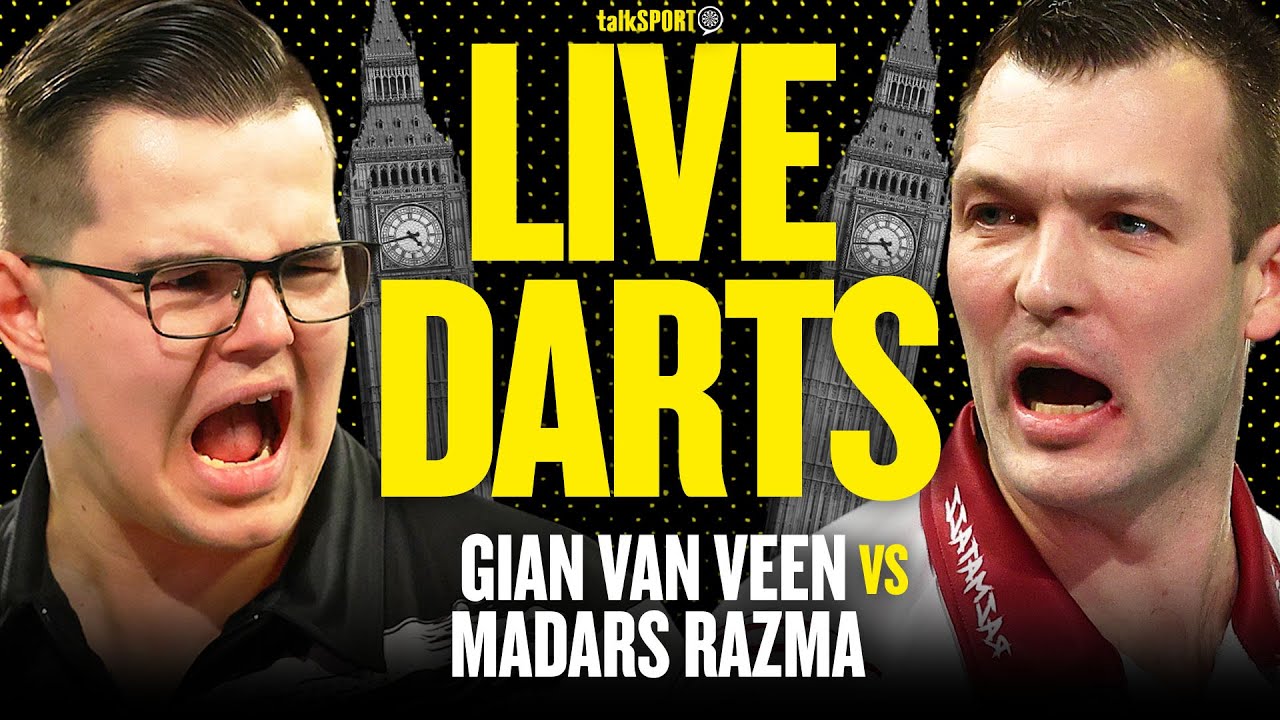 🎯 LIVE: Gian van Veen v Madars Razma | 2026 World Darts Championship WATCHALONG