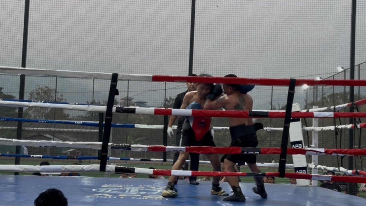 First BOXING MATCH of our brother🫣🤯     Woh jeeta ke nahii????