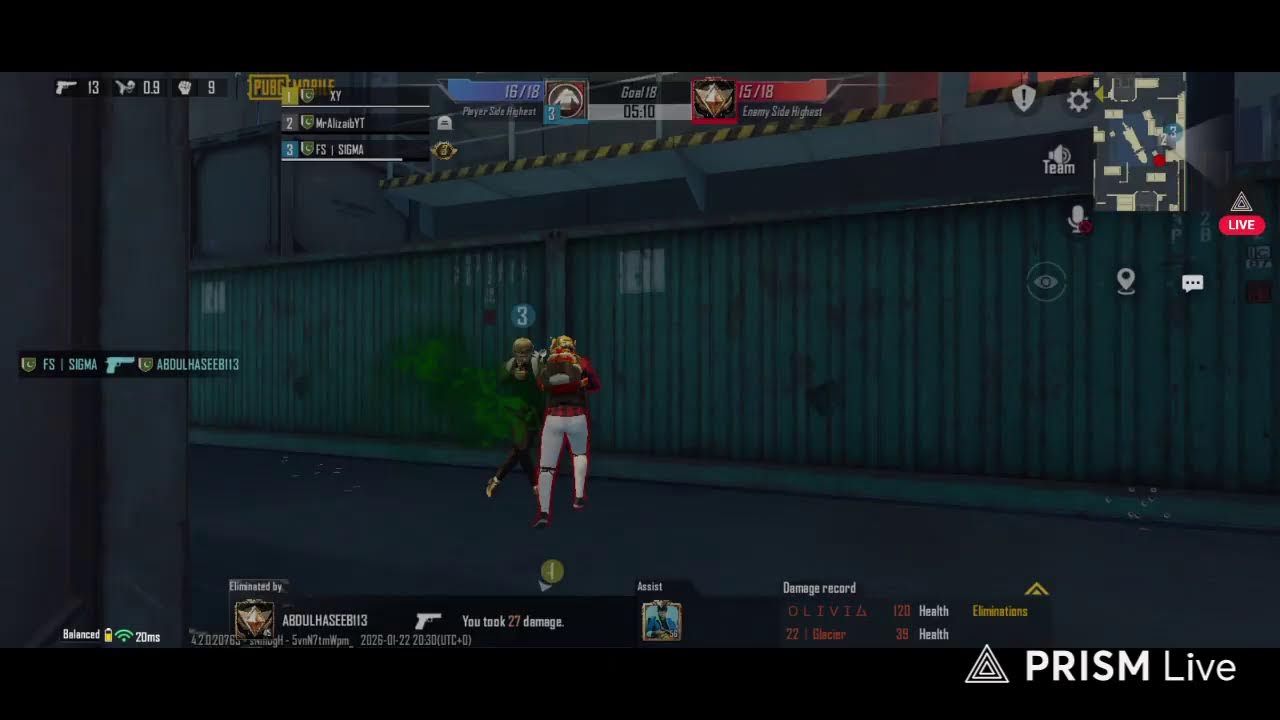 Live streaming of PUBG MRALIZAIB YT