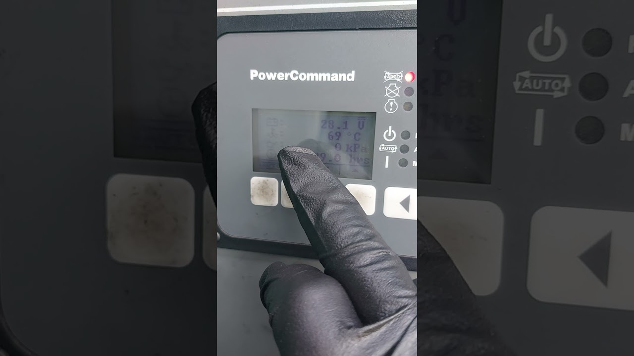 Power Command HMI211 Automatic Generator Controller