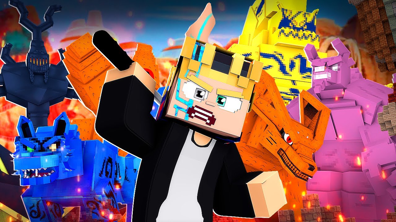 DERROTANDO LAS BESTIAS CON COLAS 𝐄𝐍 NARUTO MOD !! NARUTO JEDY CRYSTAL V7.0 𝐄𝐏. 9