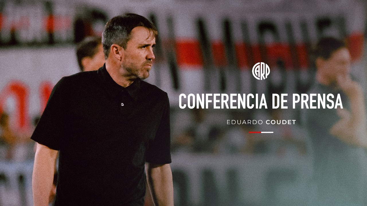 Eduardo Coudet en conferencia de prensa | EN VIVO | River - Belgrano