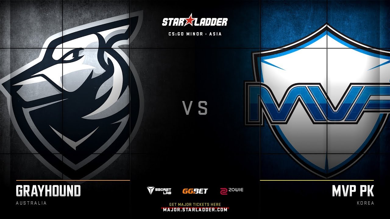 [EN] Grayhound Gaming vs MVP PK | Map 1 - Mirage | Asia Minor &ndash; StarLadder Major 2019
