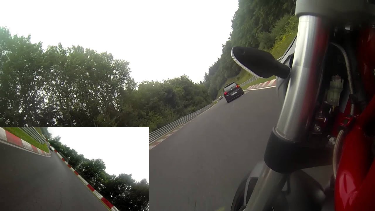 Nordschleife Ducati Monster 796 Nürburgring