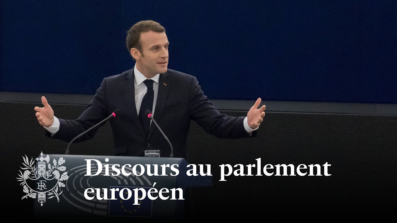 Discours au parlement européen à Strasbourg | Emmanuel Macron