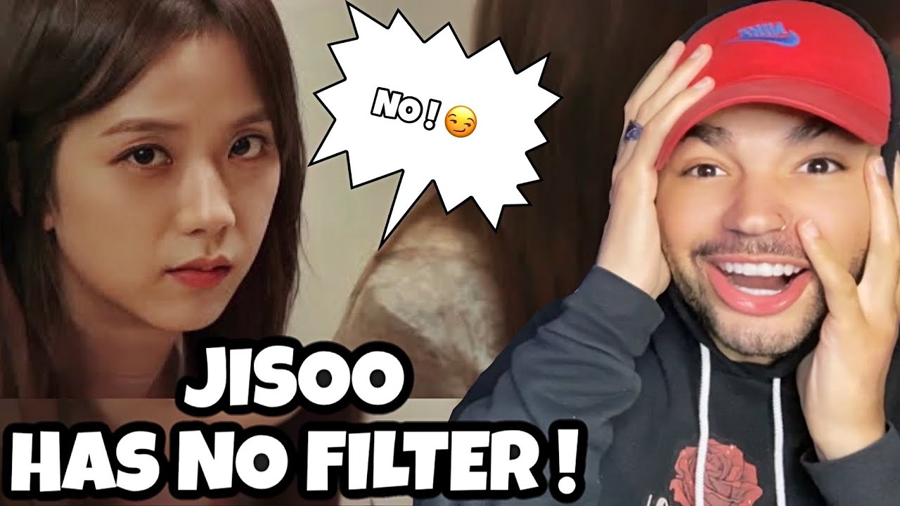 DrizzyTayy REACTS To : BLACKPINK JISOO ‘Savage Moments’ ** Jisoo Has NO FILTER!** 😅