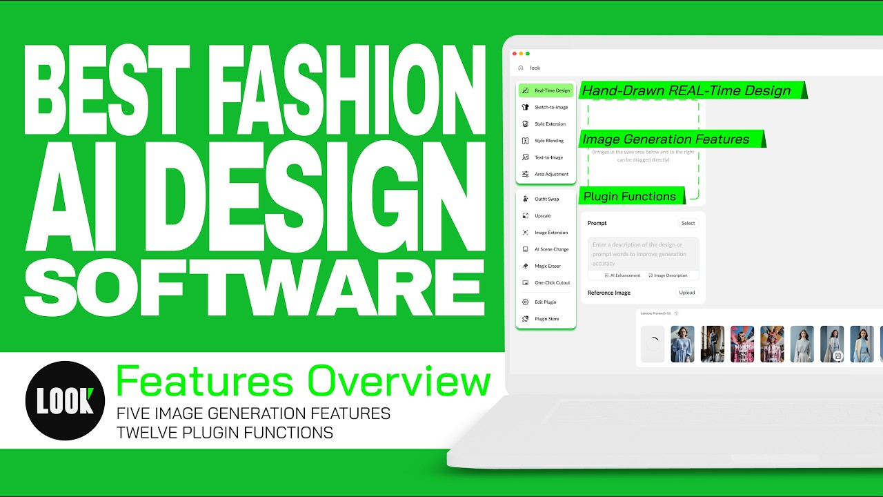 Simplify Full Fashion Design Workflow with AI - LOOK AI Features Overview