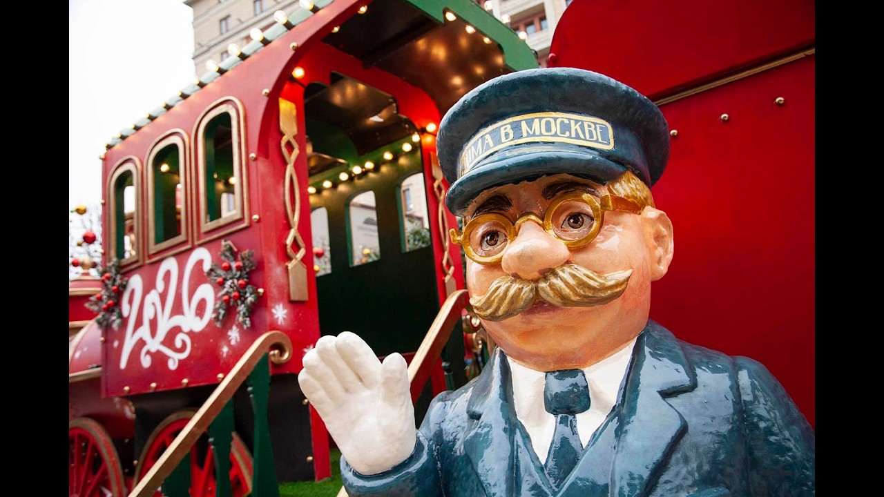 МОСКВА НОВОГОДНЯЯ  . КАК УКРАСИЛИ МАНЕЖНУЮ ПЛОЩАДЬ НОВЫЙ ГОД 2026