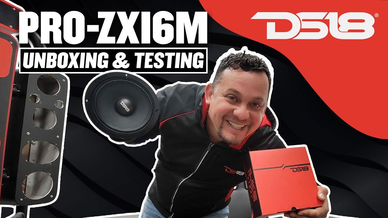 DS18 Pro ZXI6M (Unboxing / Tesing) Car Audio Speakers