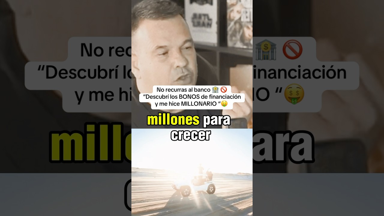 C&oacute;mo financiar una empresa con BONOS de financiaci&oacute;n #joseelias #financiacion #empresas #millonario