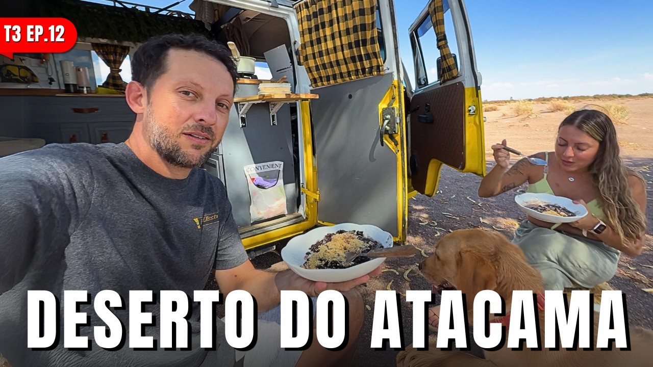 Vivendo em uma Kombi no deserto mais seco do MUNDO - T3 Ep12.