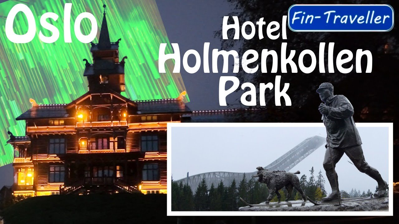 #37 Oslo Hotel Scandic Holmenkollen Park, Holmenkollen Skisprungschanze im Regen