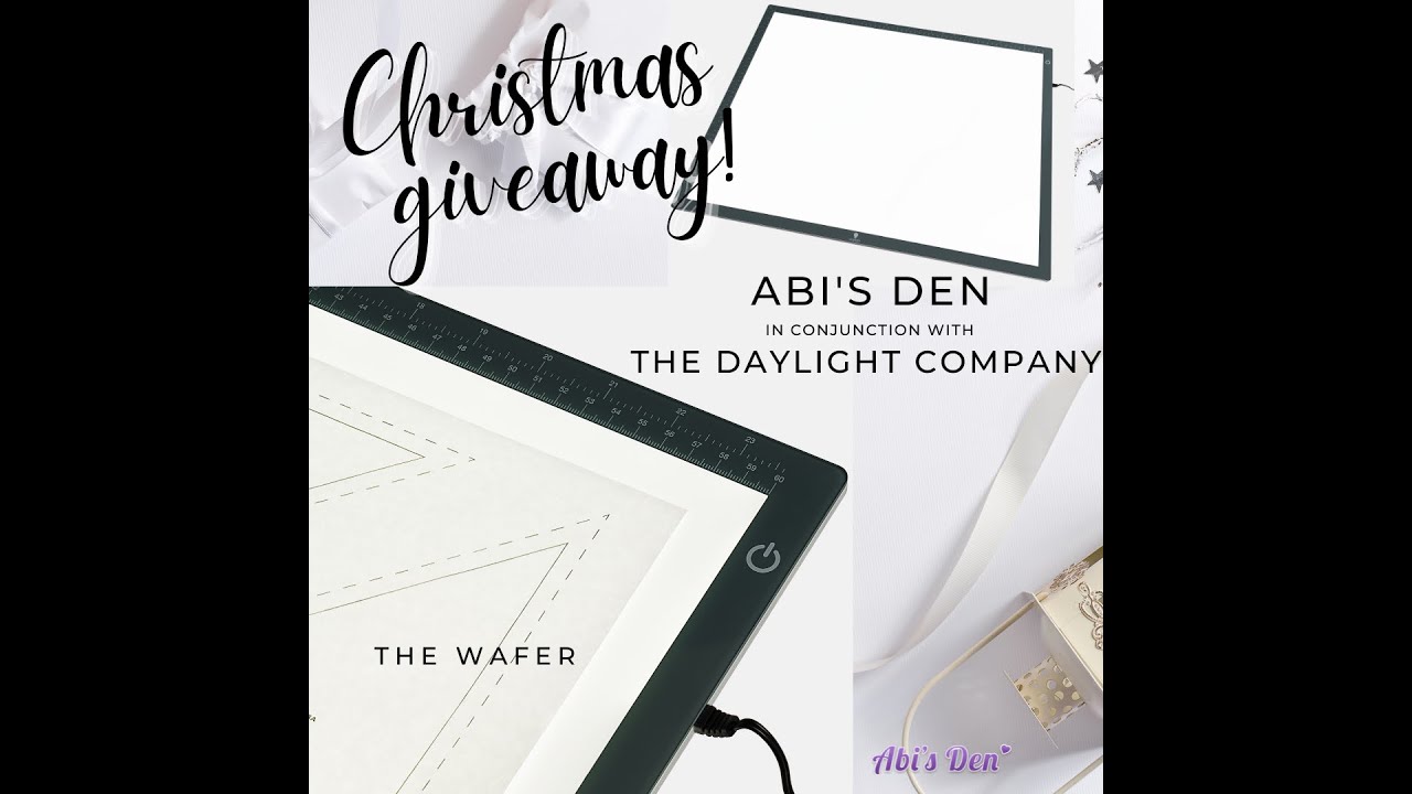 Winner of the Christmas Day Giveaway - Live #AbisDen #SewwithAbi