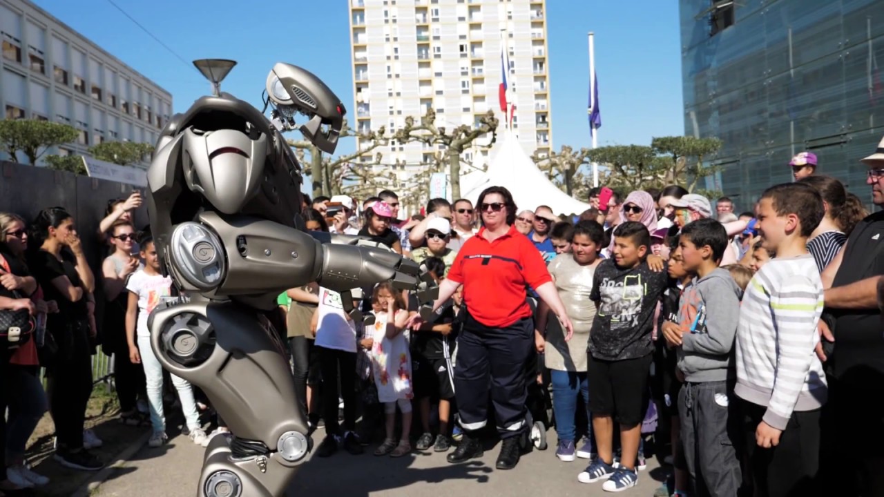 Titan the Robot - Les Robots dans la Ville, Mourenx, France