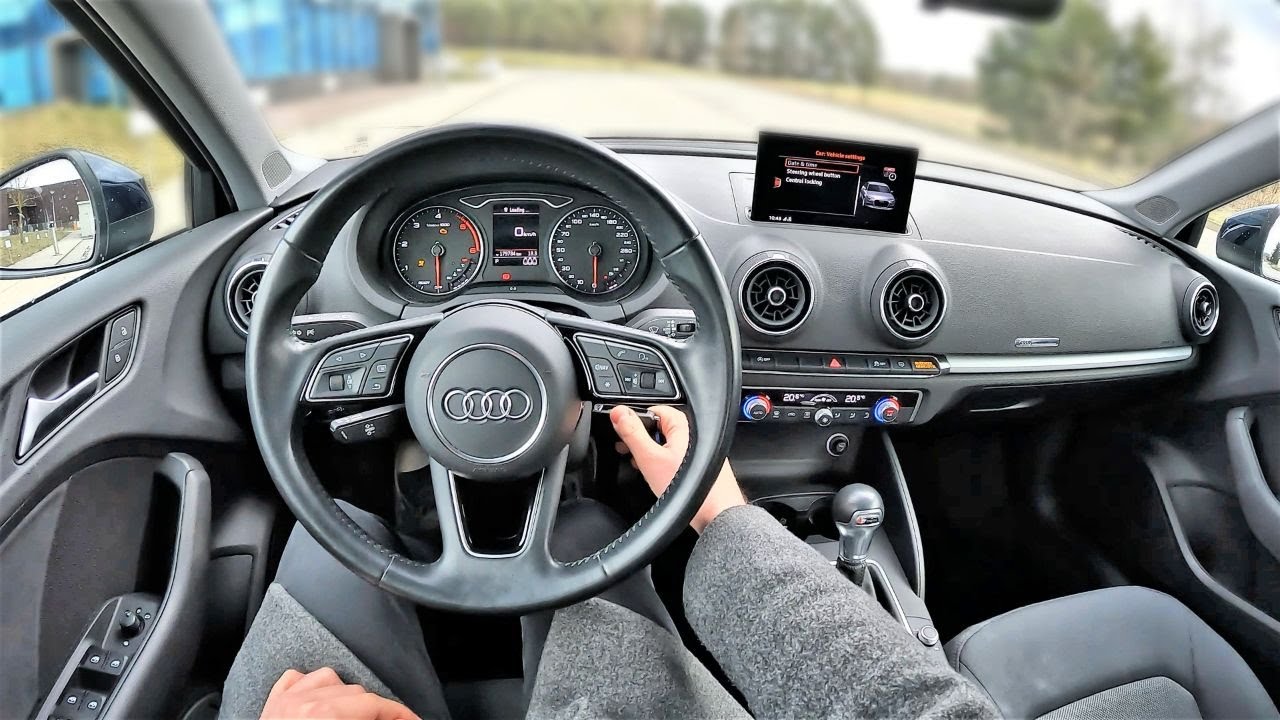 2018 AUDI A3 1.6l Diesel 116HP | POV Test Drive | Fuel consumption info