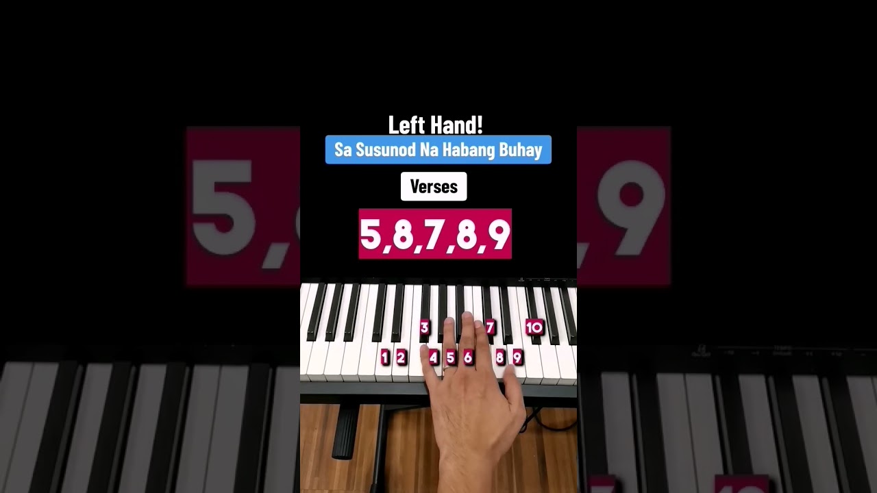 Secrets in playing Sa Susunod na Habang Buhay Left hand 