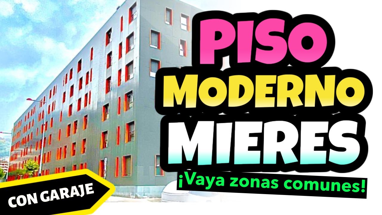 VENDIDO | 77.000€ | LOS EDIFICIOS MÁS MODERNOS DE MIERES | MUY BIEN UBICADO, amplias estancias.