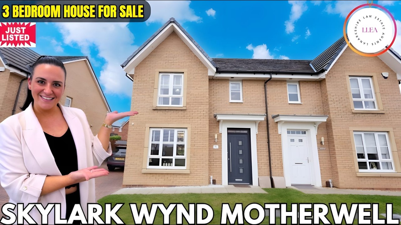3 Bedroom Semi-Detached House for Sale in Motherwell | Skylark Wynd Property Tour