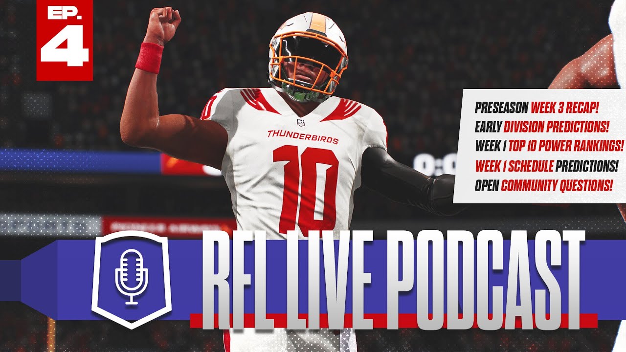 RFL Live Ep. 4 - SEASON X IS FINALLY HERE!!! | Madden 26 Teambuilder Franchise!